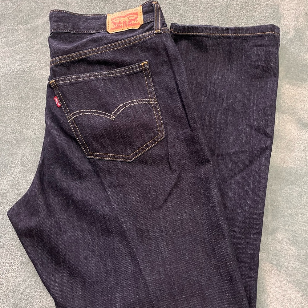 Levi's women Deep Indigo Straight Jeans